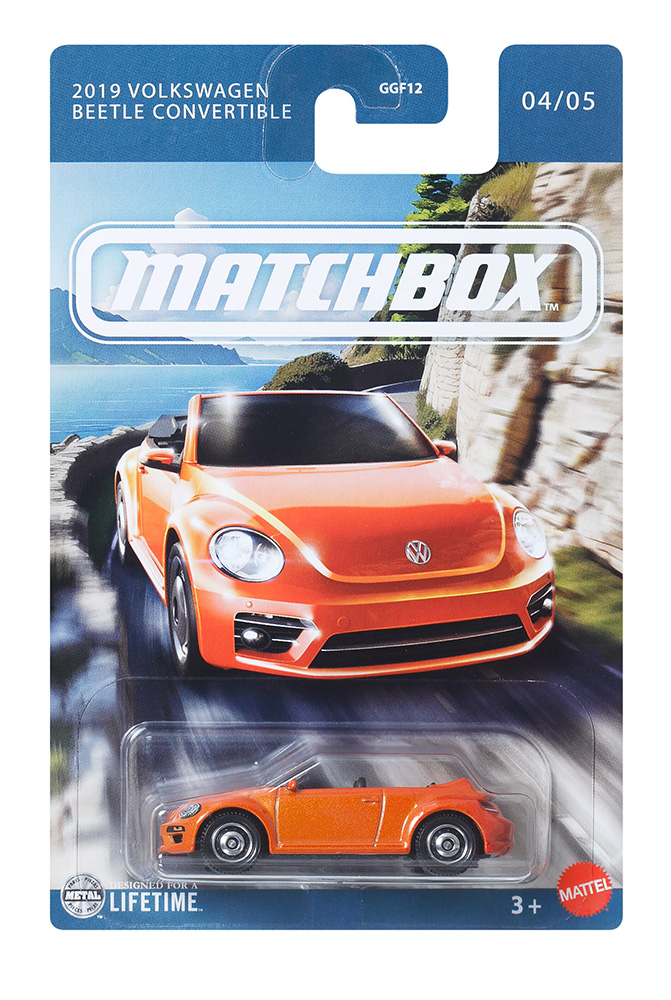 Mattel Matchbox - 2019 Volkswagen Beetle Convertible 4/5 JCH30 (GGF12) Mattel Matchbox - 2019 Volkswagen Beetle Convertible 4/5 JCH30 (GGF12)
