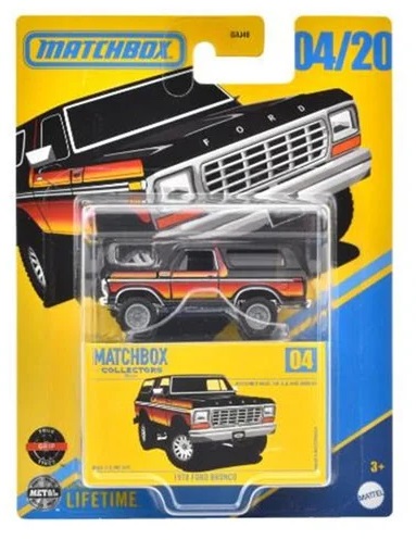 Mattel Matchbox – Collectors, 1978 Ford Bronco (4/20) JCL35 (GBJ48)
