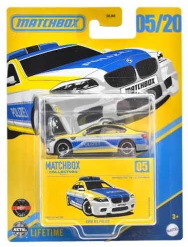 Mattel Matchbox – Collectors, BMW M5 Police (5/20) JCL36 (GBJ48)