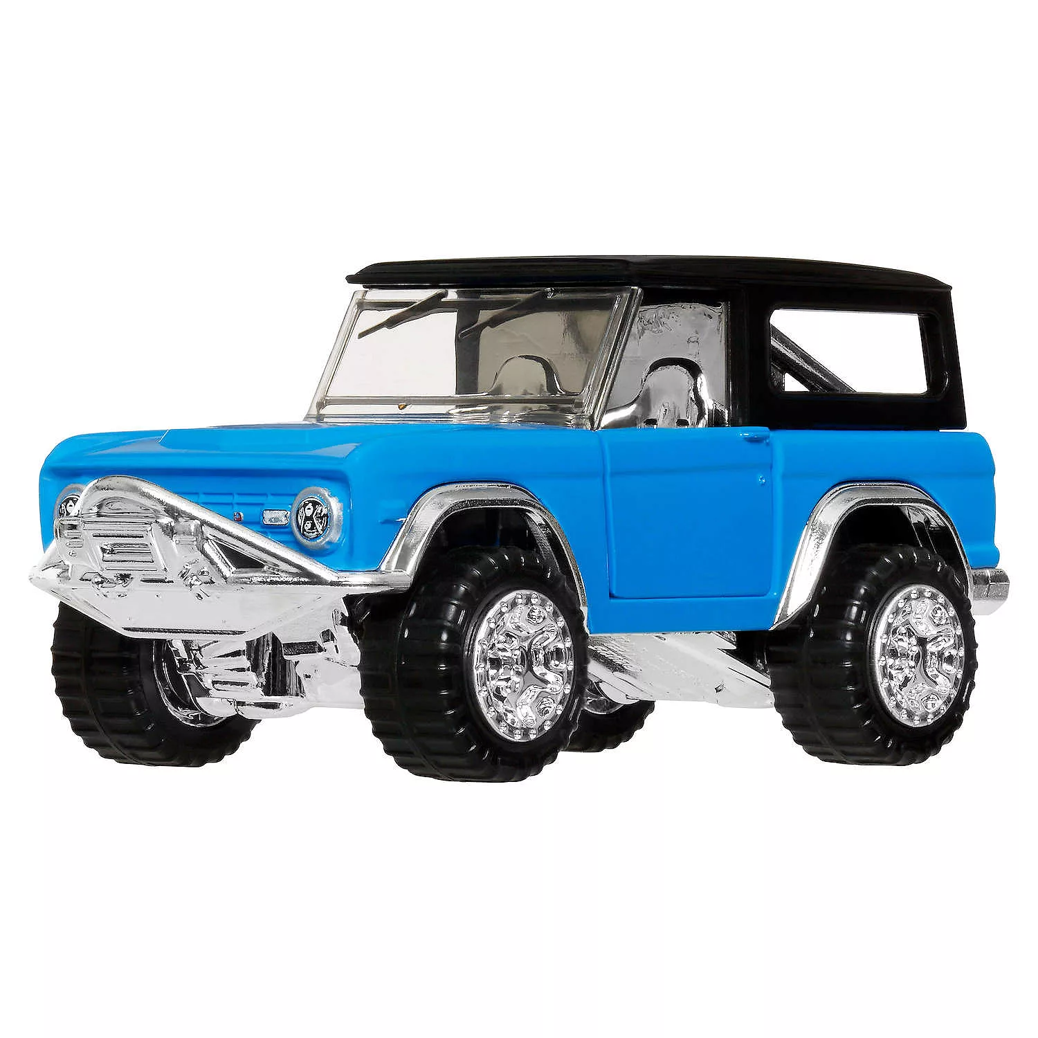 Mattel Hot Wheels - Pull-Back Speeders, Factory Fresh, 1966 Ford Bronco JCM11 (3/4) (HPR70/HPT04)