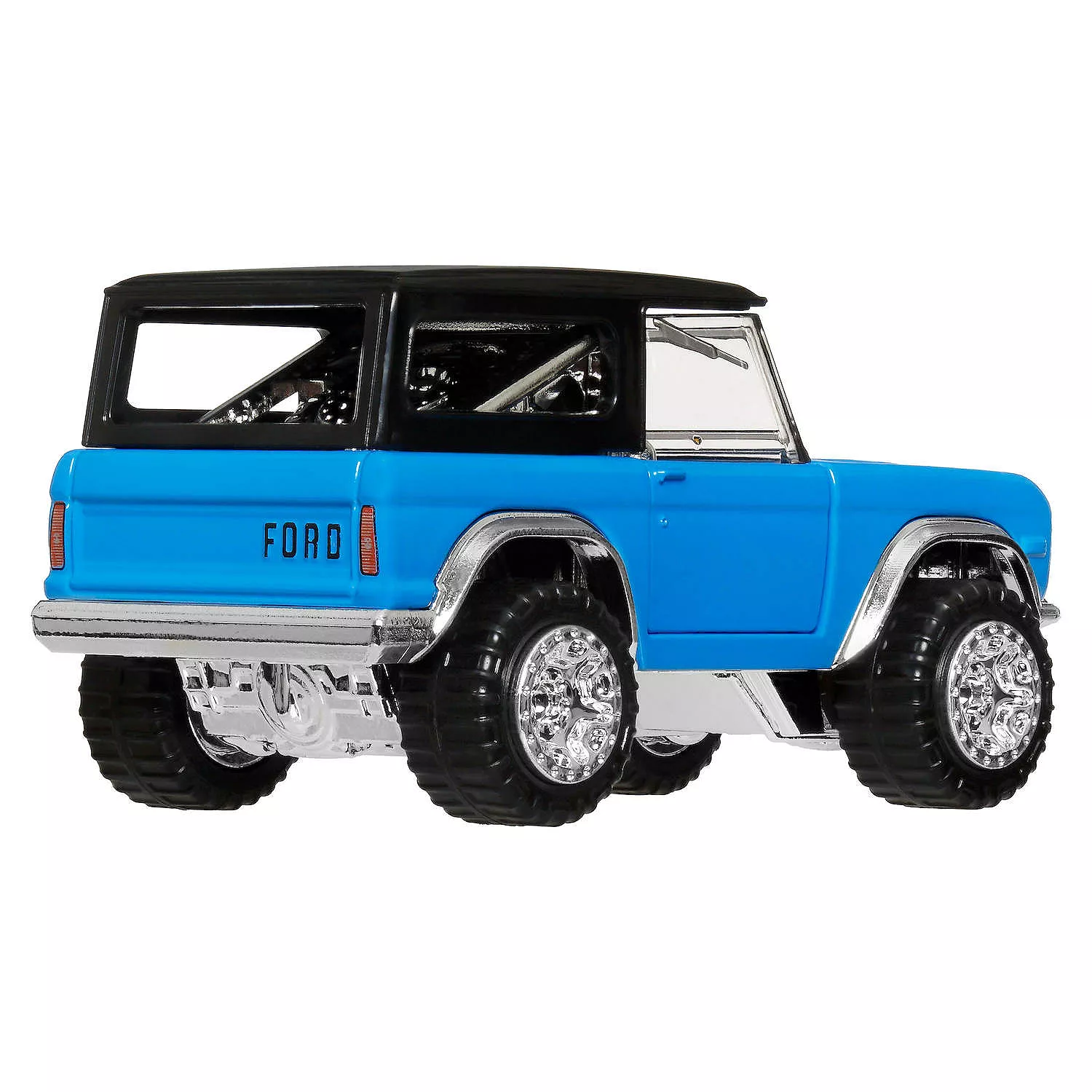 Mattel Hot Wheels - Pull-Back Speeders, Factory Fresh, 1966 Ford Bronco JCM11 (3/4) (HPR70/HPT04)