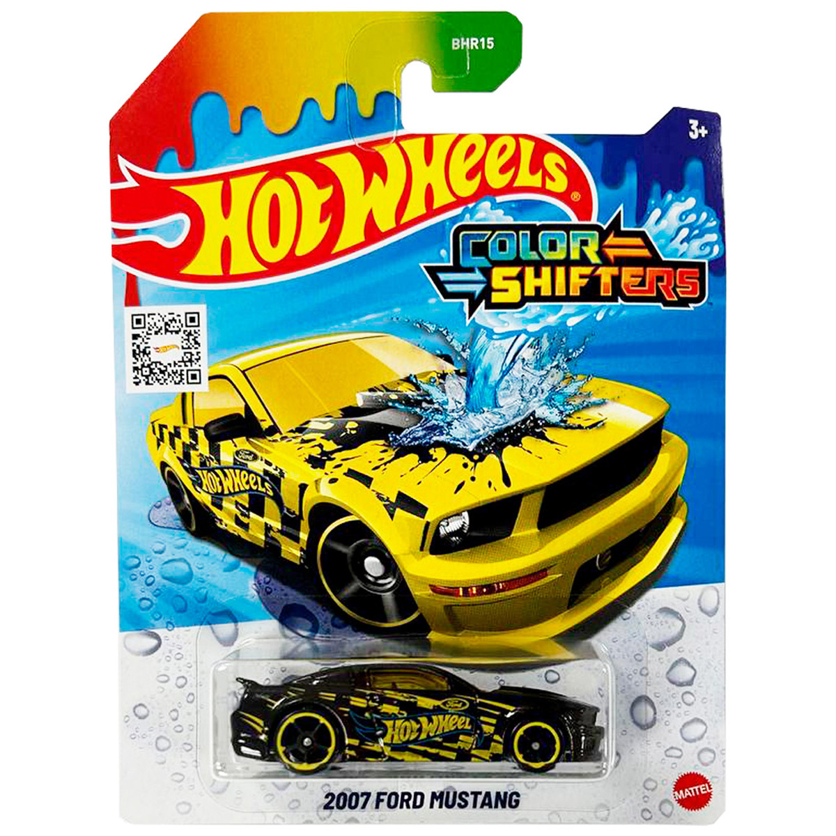 Mattel Hot Wheels - Color Shifters, 2007 Ford Mustang JCM33 (BHR15)