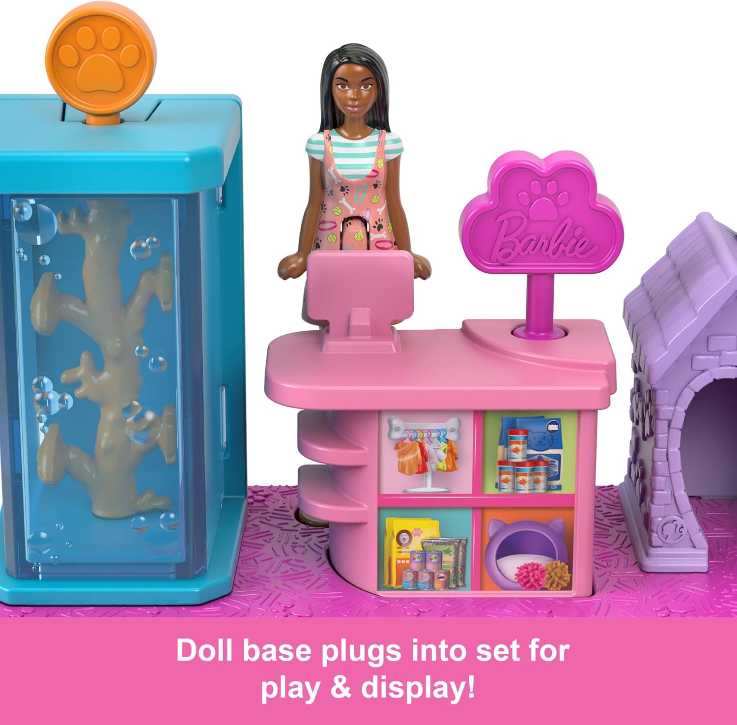 Mattel Barbie - Mini Barbie Land Collectible Pet Boutique Playset JCR30 (JCR29)