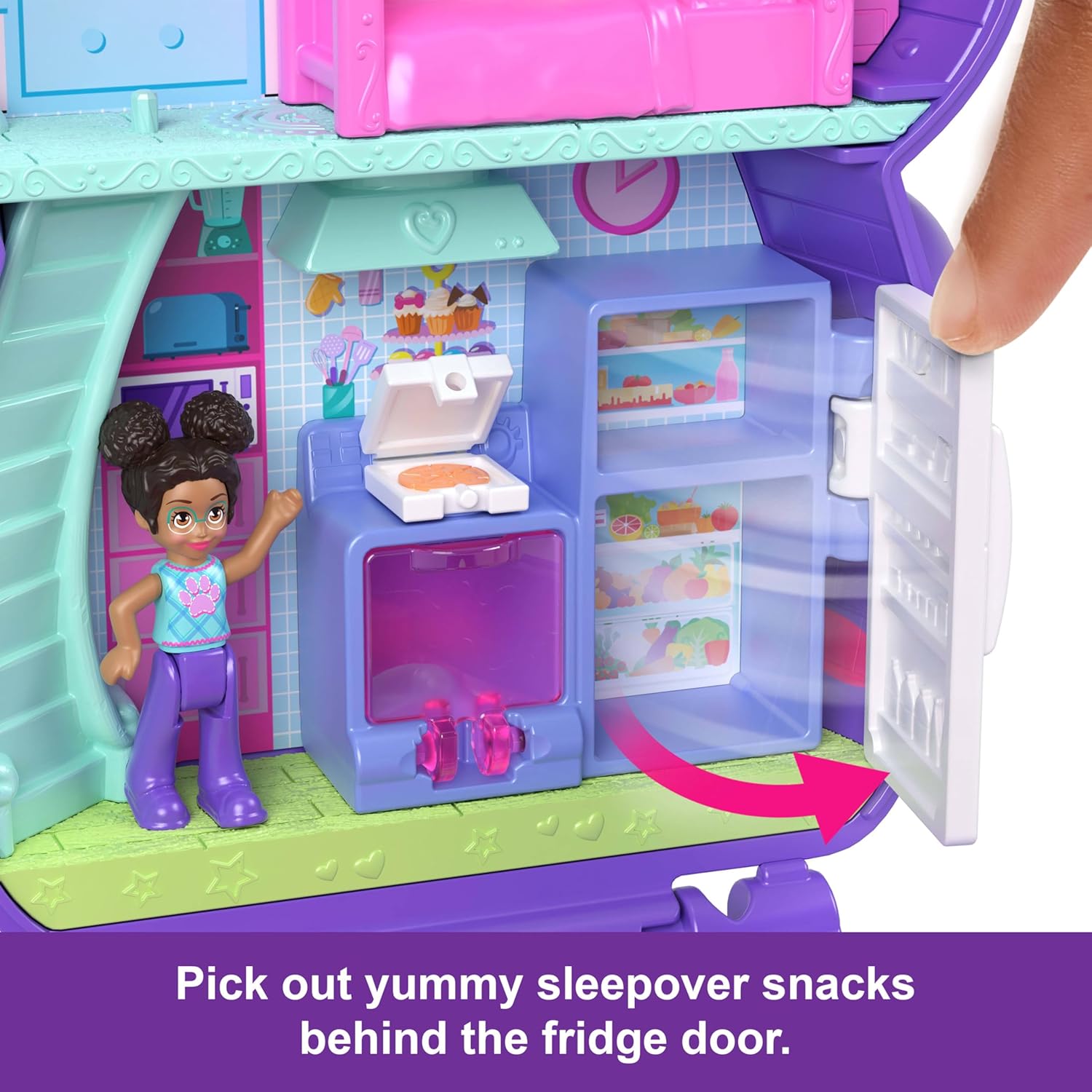 Mattel Polly Pocket - Sleepover Puppy Compact JCR38 (JFG56)