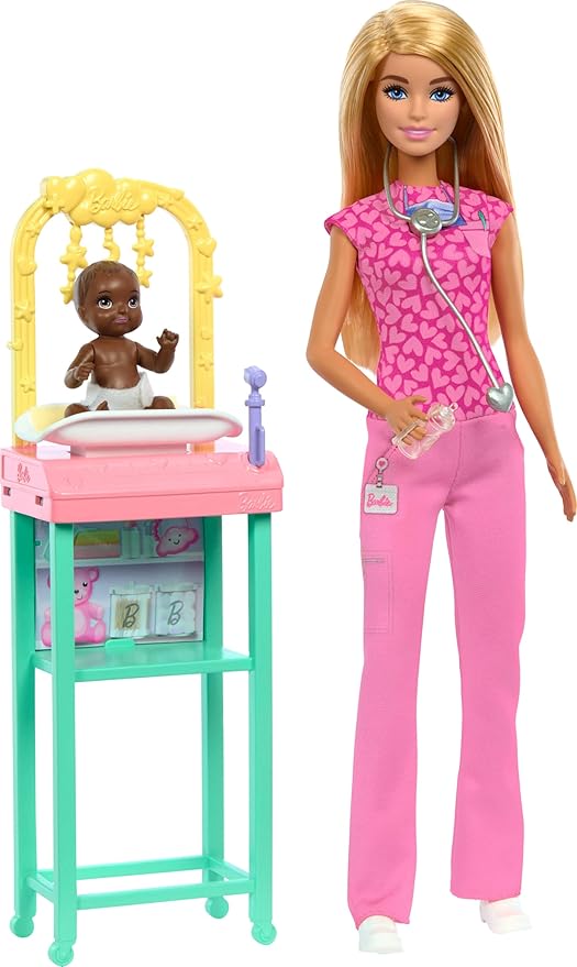 Mattel Barbie - Παιδίατρος Ξανθιά JCR72 (JCR71) Mattel Barbie - Παιδίατρος Ξανθιά JCR72 (JCR71)