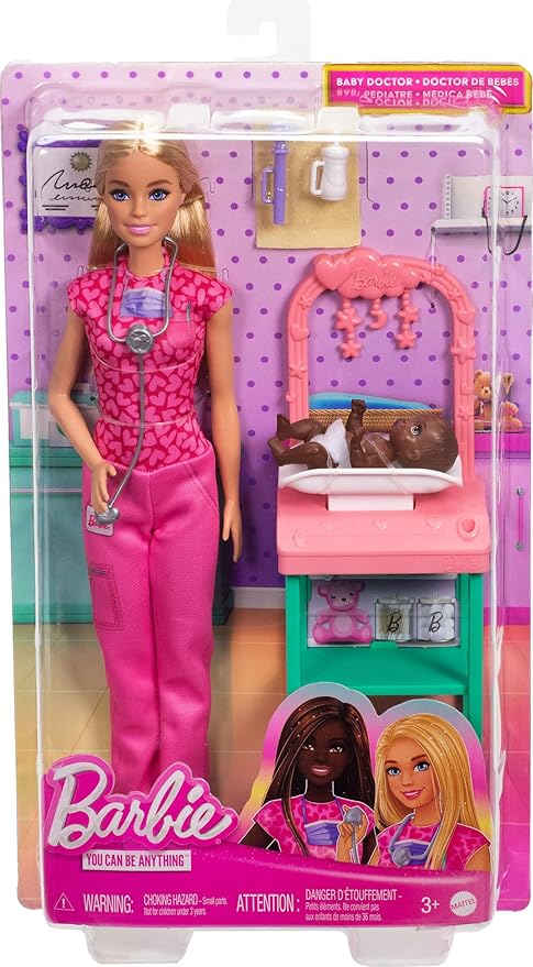 Mattel Barbie - Παιδίατρος Ξανθιά JCR72 (JCR71) Mattel Barbie - Παιδίατρος Ξανθιά JCR72 (JCR71)