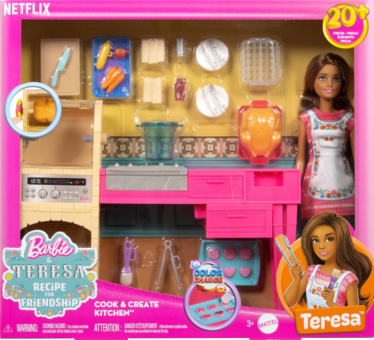 Mattel Barbie - Barbie and Teresa Recipe For Friendship Teresa JCT06