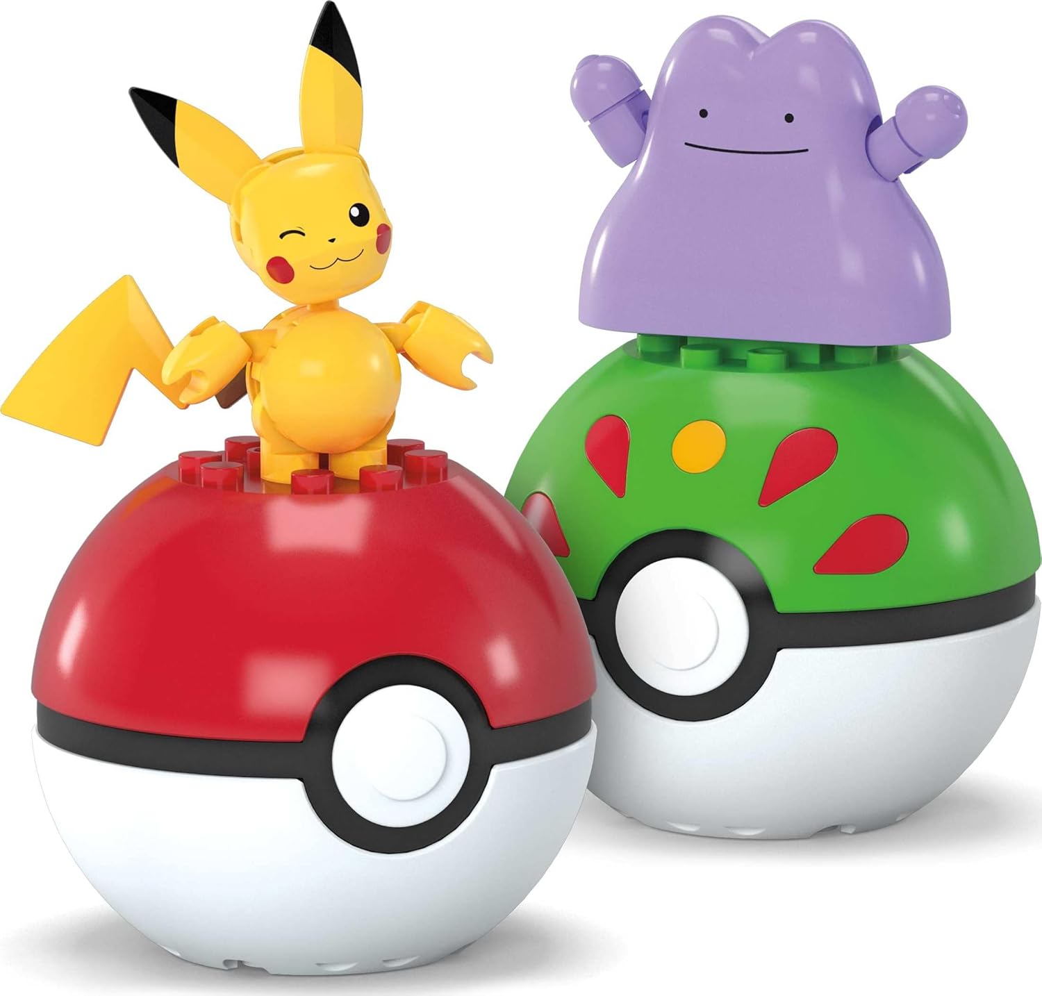 Mattel - Mega Pokemon , Σετ των δύο Pikachu and Ditto JCT43 (HXP11)