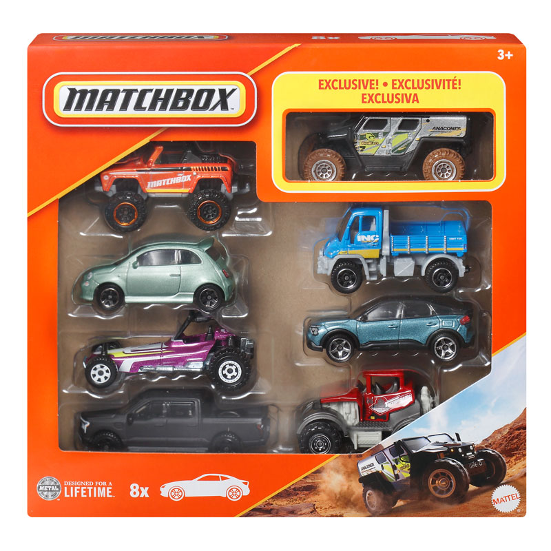 Mattel Matchbox - Αυτοκινητάκια Σετ Των 8 JCT89 (HVR81) Mattel Matchbox - Αυτοκινητάκια Σετ Των 8 JCT89 (HVR81)