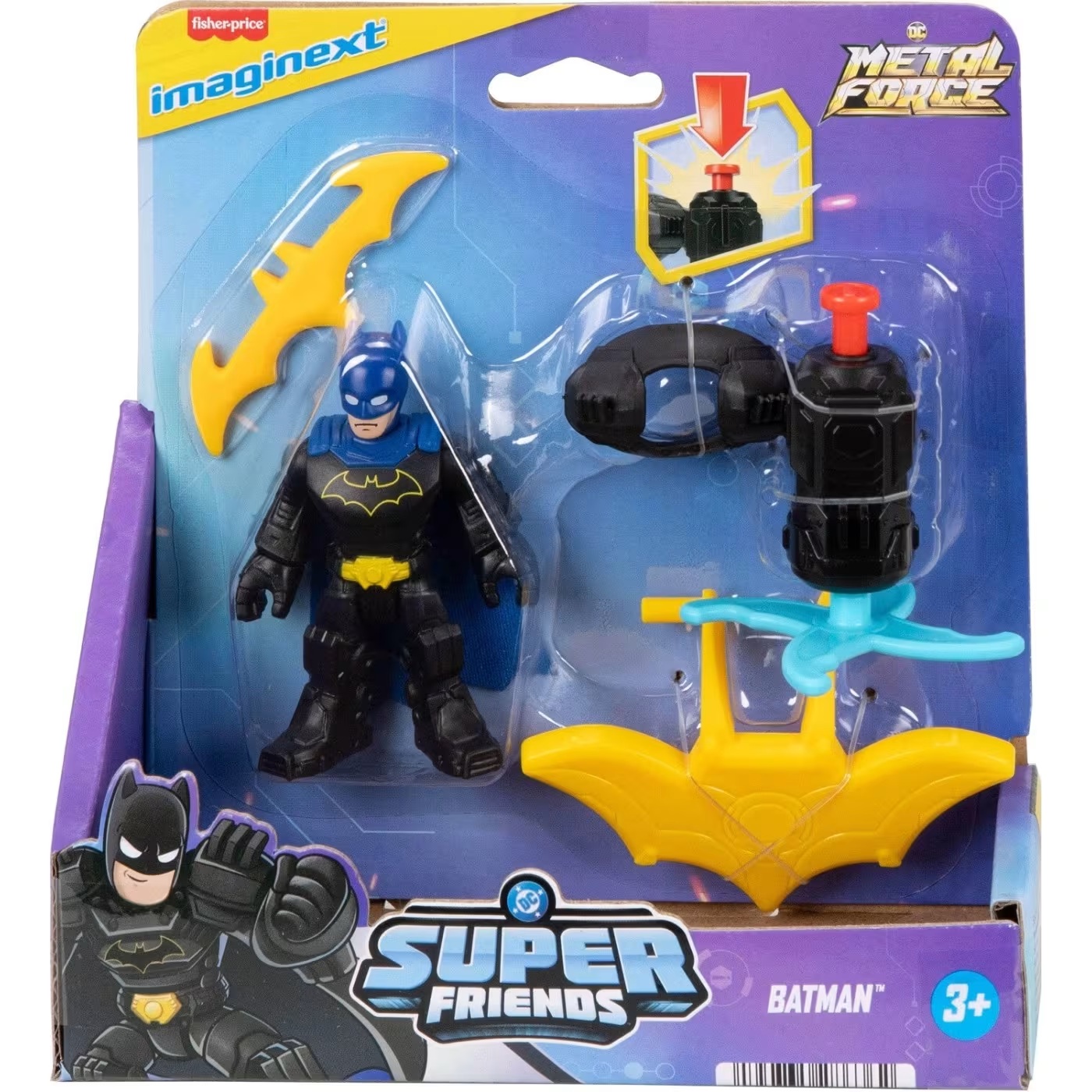 Fisher Price - Imaginext, DC Super Friends, DC Metel Force, Batman JDK91 (JDK90)