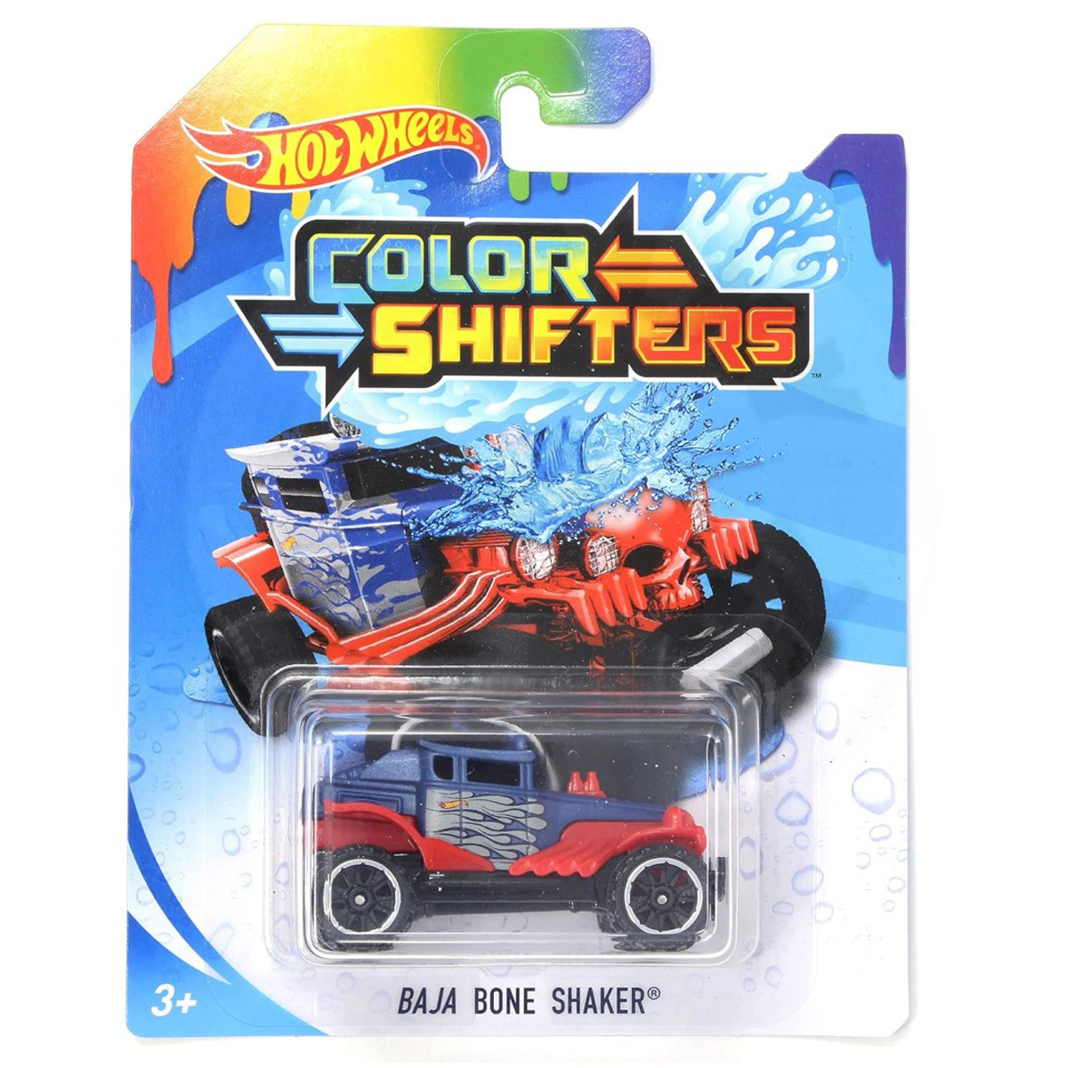 Mattel Hot Wheels - Color Shifters, Baja Bone Shaker JDN24 (BHR15)