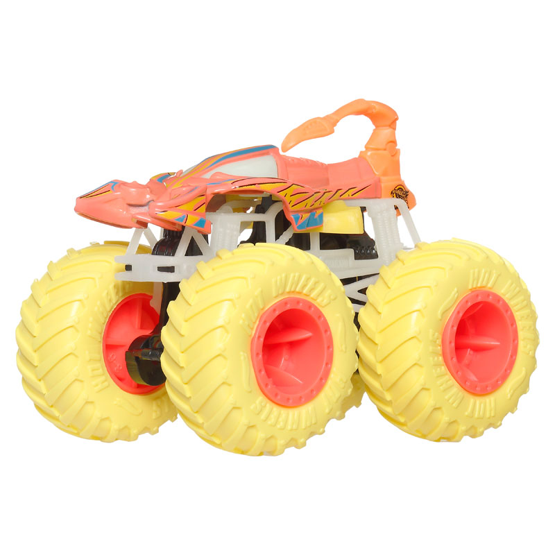 Mattel Hot Wheels - Monster Trucks, Glow In The Dark, Scorpedo JFX24 (JFX08) Mattel Hot Wheels - Monster Trucks, Glow In The Dark, Scorpedo JFX24 (JFX08)