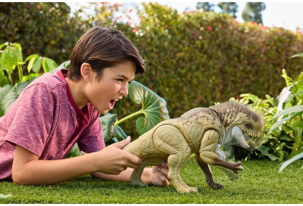 Mattel - Jurassic World Rebirth, Rumble N Rampage, Distortus Rex JGB58