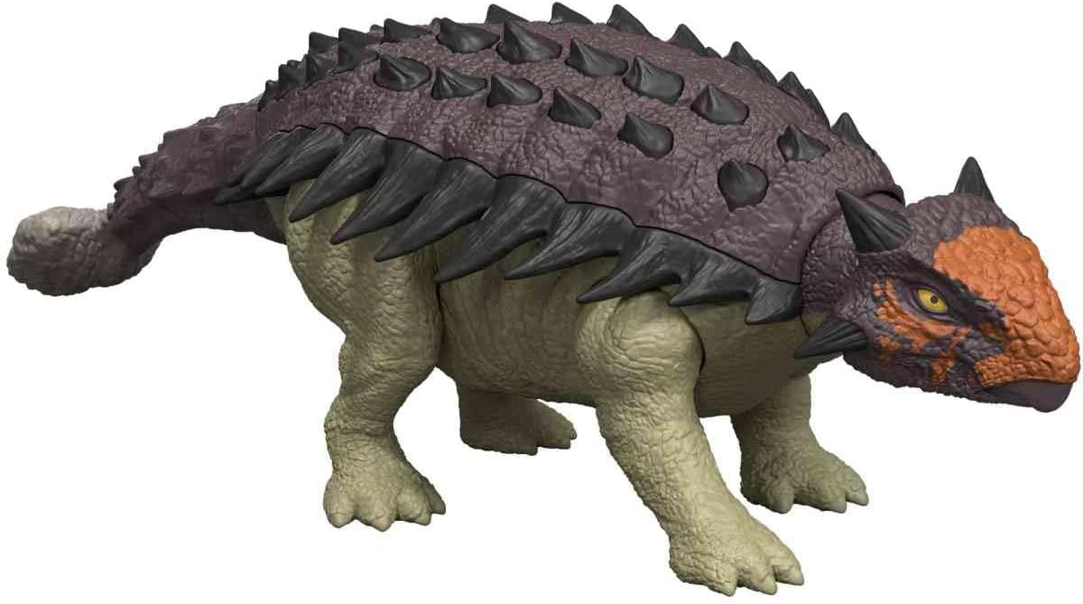 Mattel - Jurassic World Rebirth, Wild Road, Ankylosaurus JGB90 (JGB87)