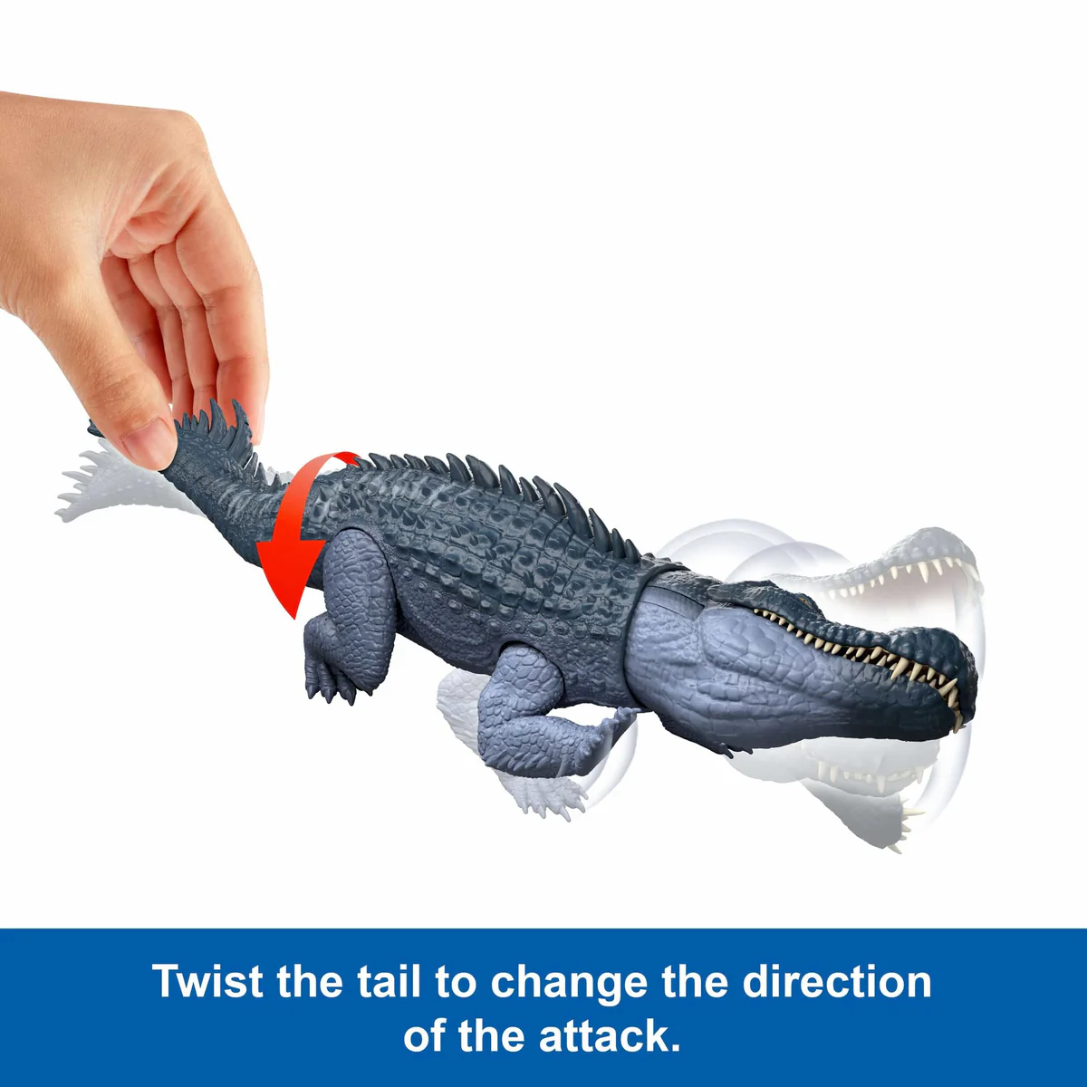 Mattel - Jurassic World Rebirth, Gigantic Thrashers, Purussaurus JGB94 (JGB92)