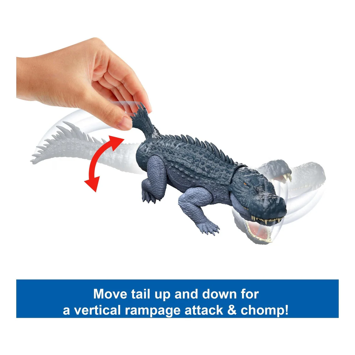 Mattel - Jurassic World Rebirth, Gigantic Thrashers, Purussaurus JGB94 (JGB92)