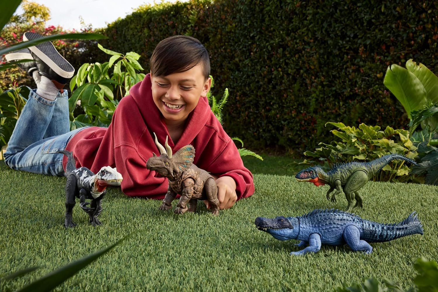 Mattel - Jurassic World Rebirth, Gigantic Thrashers, Purussaurus JGB94 (JGB92)