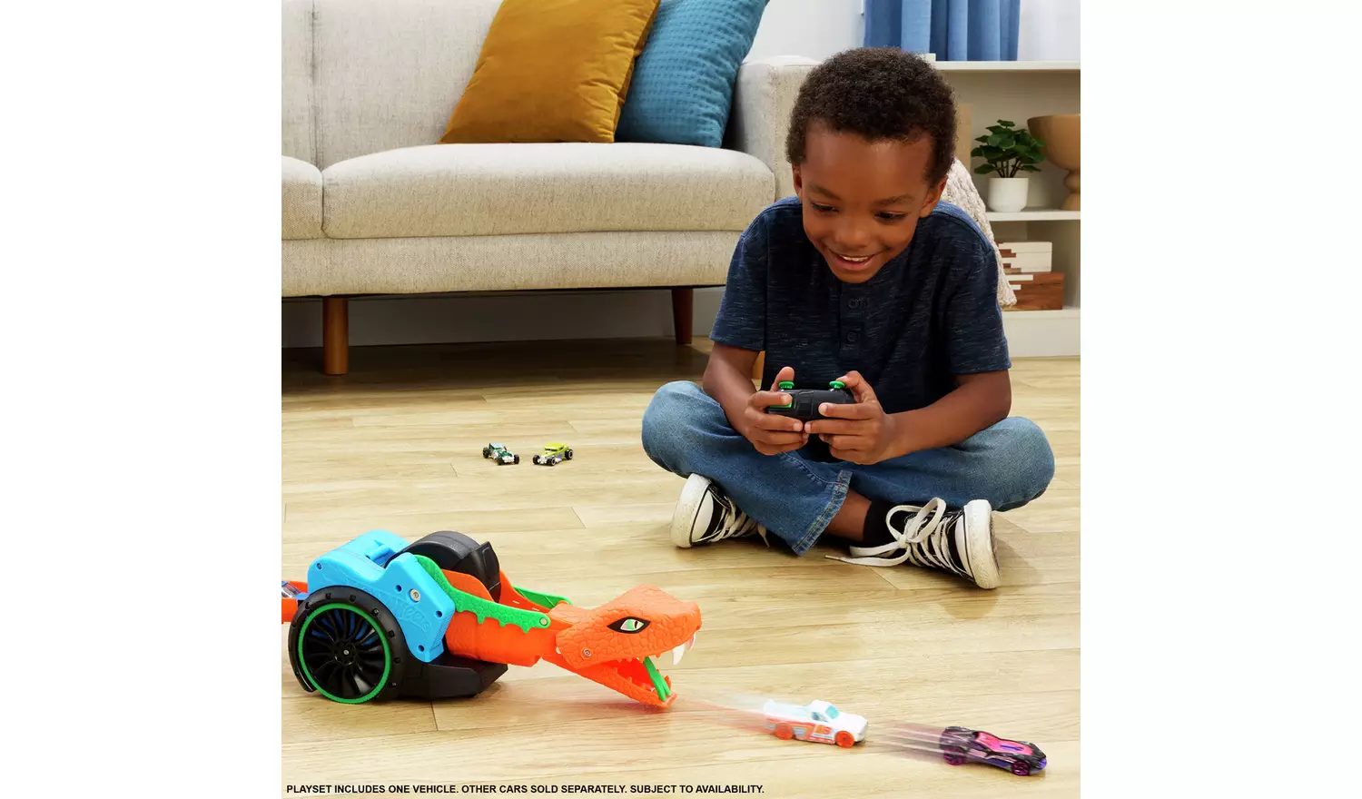 Mattel Hot Wheels - Τηλεκατευθυνόμενο Let's Race Slither 'N Strike JGD11