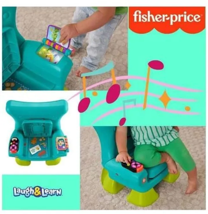 Fisher Price - Laugh & Learn, Εκπαιδευτική Καρεκλίτσα JGK94