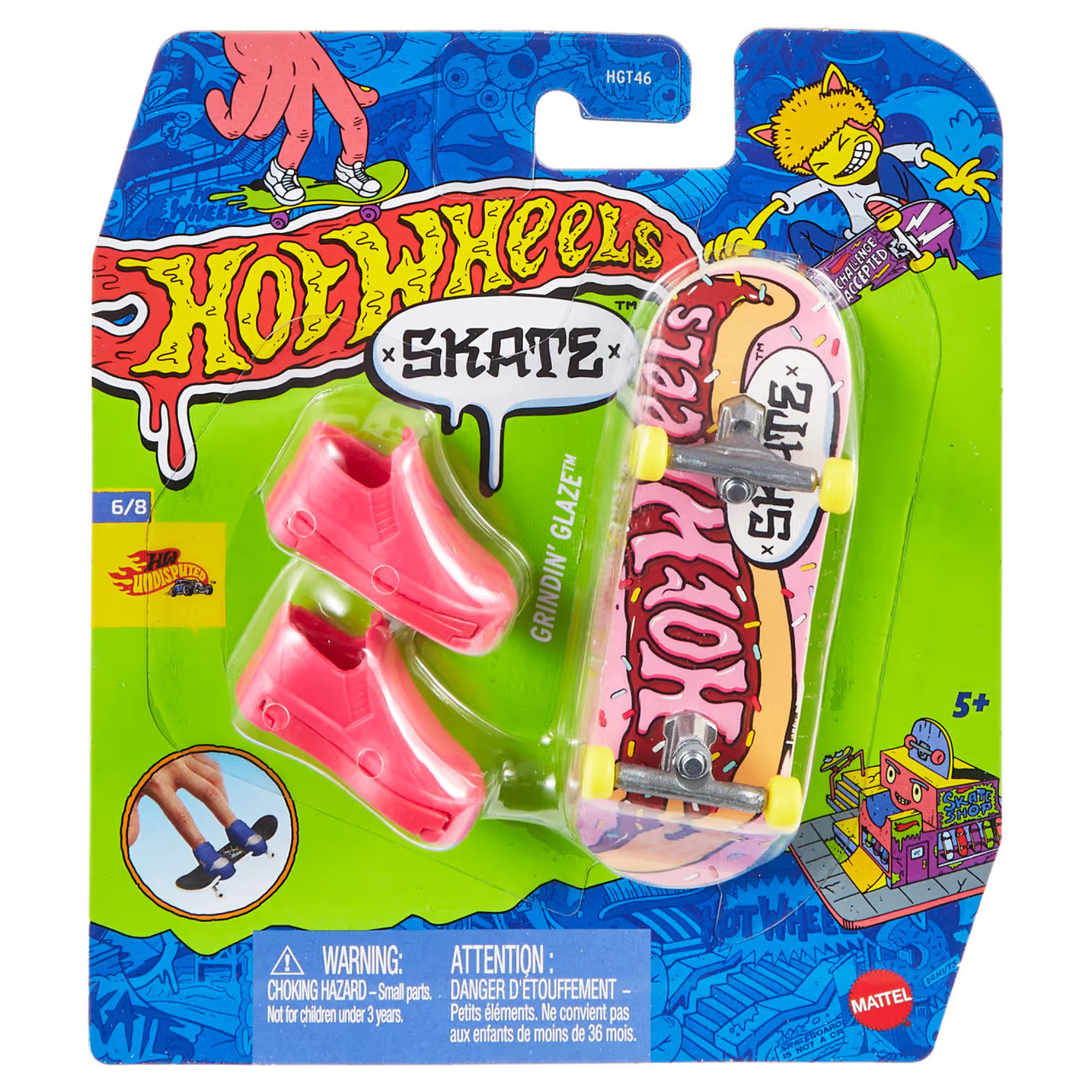 Mattel - Hot Wheels Skate, HW Undisputed, Grindin Glaze (6/10) JGL97 (HGT46)