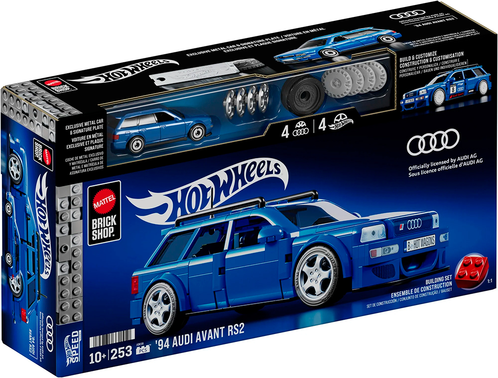 Mattel - Hot Wheels, Brick Shop, Speed Series, '94 Audi Avant RS2 JGR28 (JFR87)