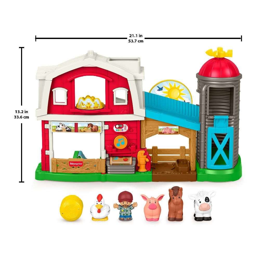 Fisher Price - Little People, Μεγάλη Φάρμα Με Ήχους JGX08