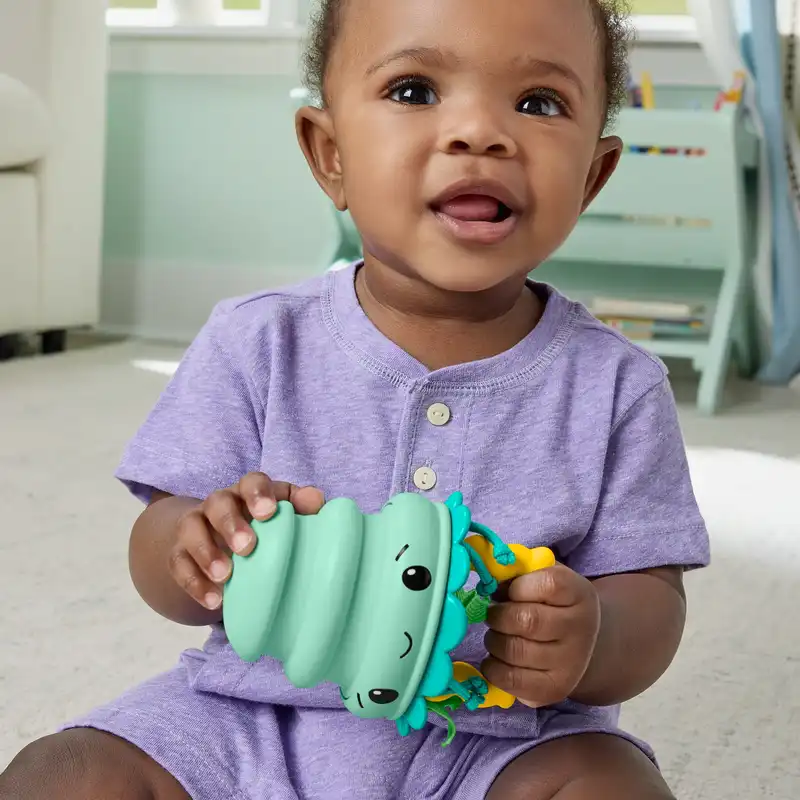 Fisher Price - Squishseas Silicone, Jellyfish Rattle JHB57 (JHB54)