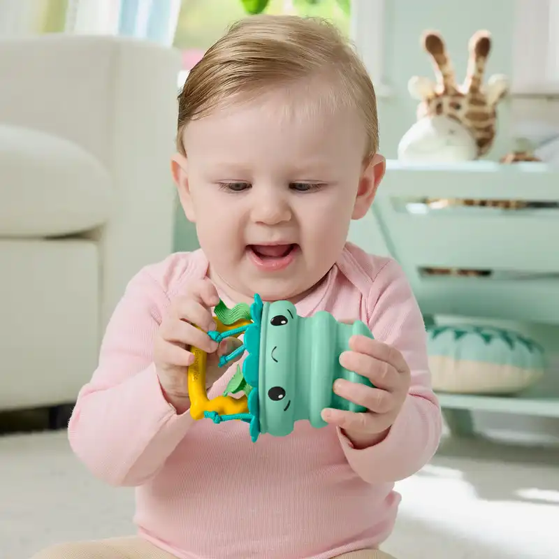 Fisher Price - Squishseas Silicone, Jellyfish Rattle JHB57 (JHB54)