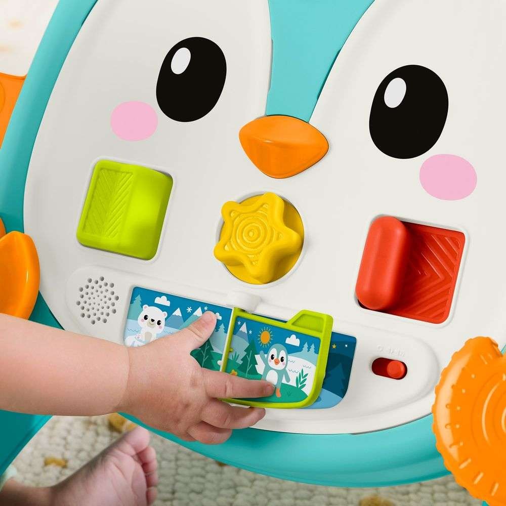 Fisher Price - Μουσικός Πιγκουίνος Στράτα & Κέντρο Δραστηριοτήτων 2 Σε 1 JHF74