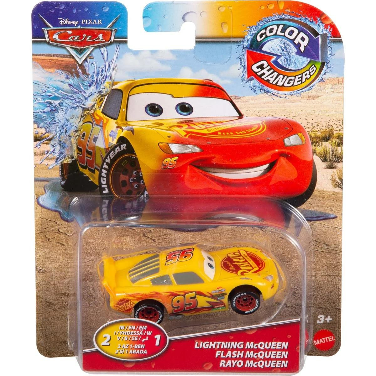 Mattel Cars - Color Changers, Lightning McQueen JHG25 (GNY94/JDB56)