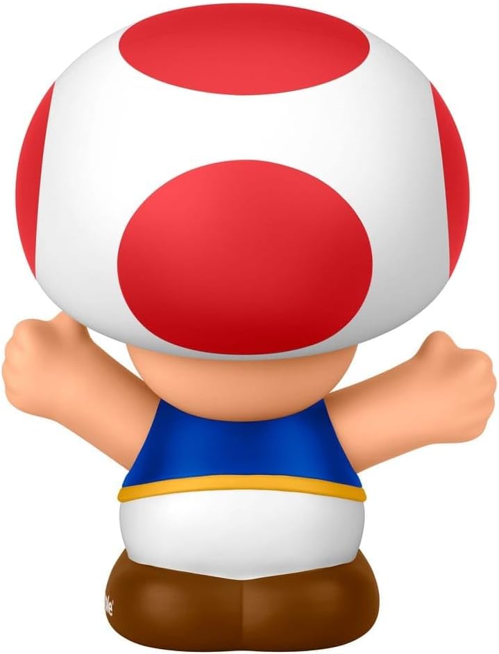Mattel Super Mario - Little People Collector, Toad 7cm JHG68 (JHG64)