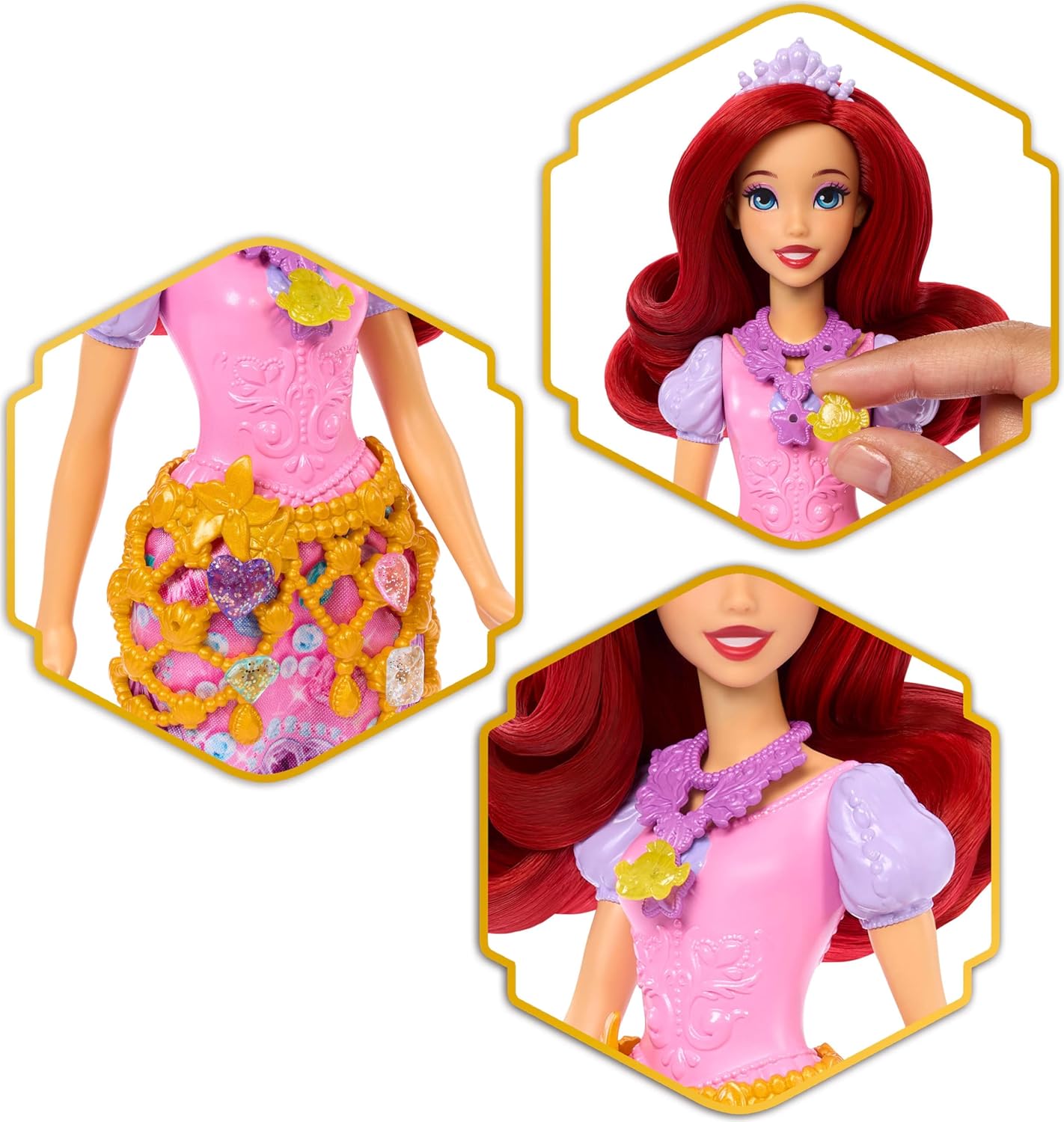 Mattel Disney Princess - Jewel Reveal, Ariel JHL49 (JHL48)