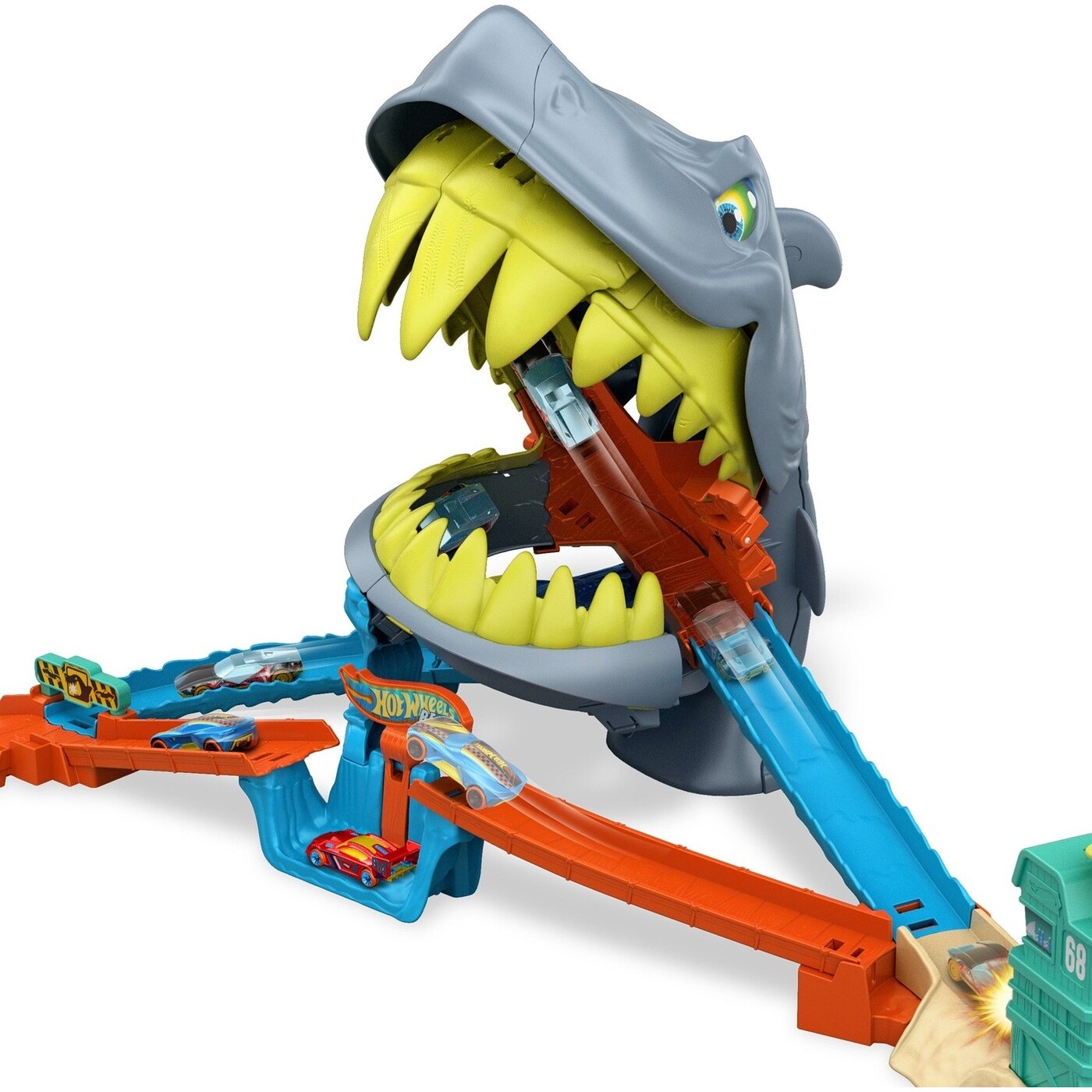 Mattel - Hot Wheels City, Shark Chomp Beach JHL96