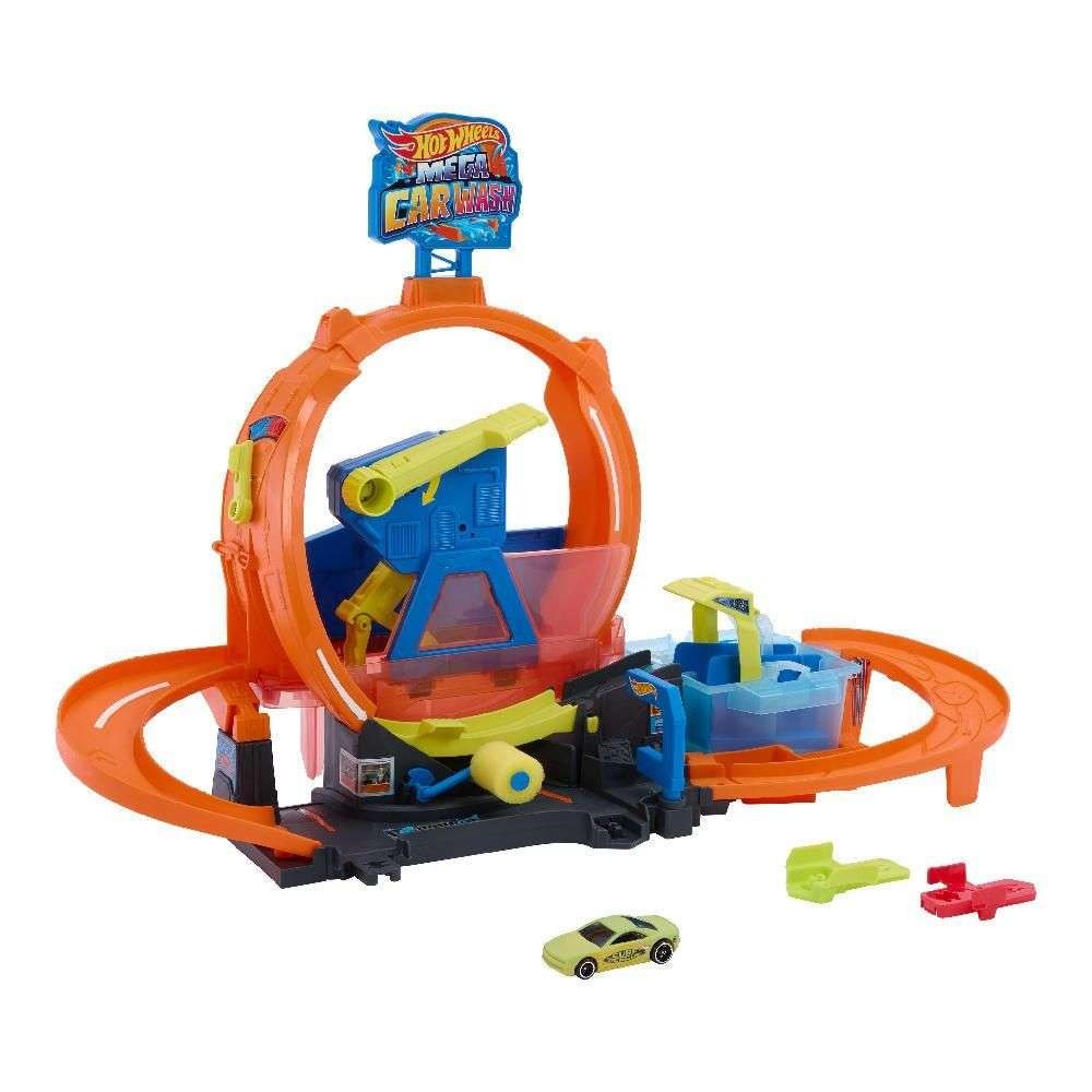 Mattel Hot Wheels - Color Shifters, Mega Loop Car Wash JHL97