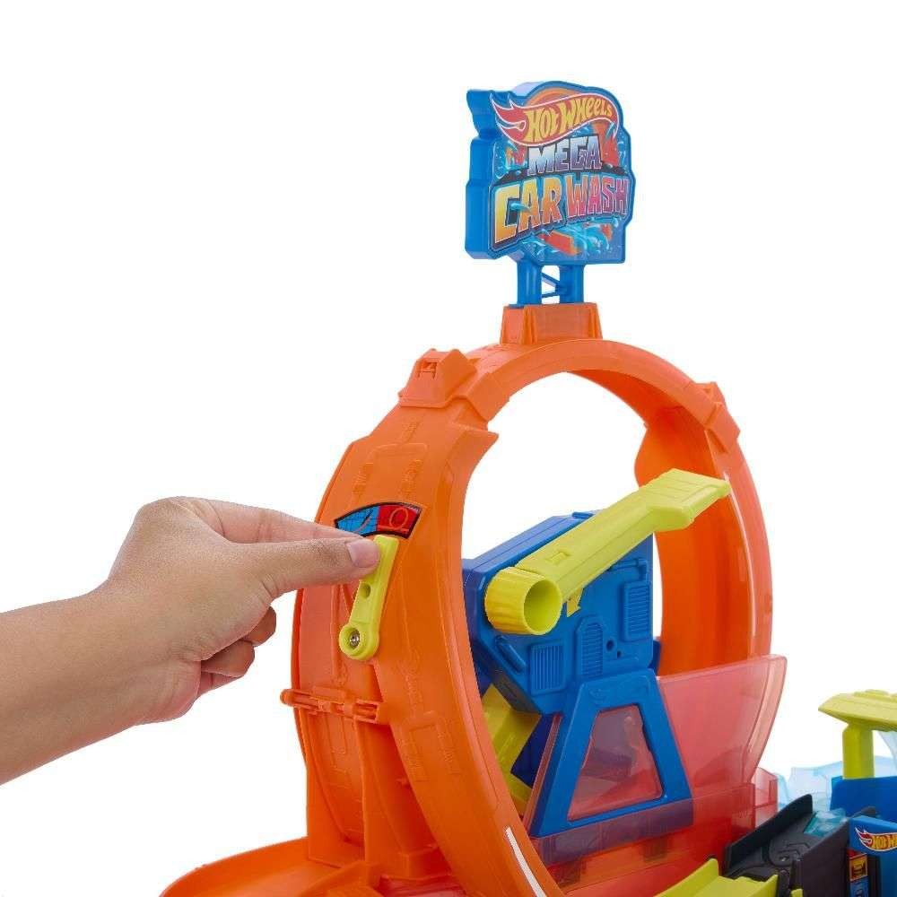 Mattel Hot Wheels - Color Shifters, Mega Loop Car Wash JHL97