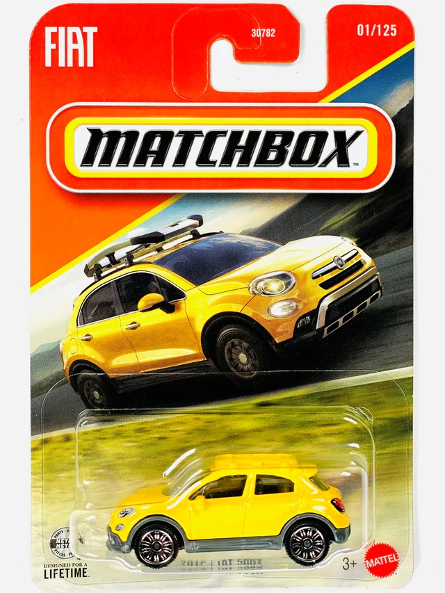 Mattel Matchbox -  2016 Fiat 500X (01/125) JHP00 (C0859)