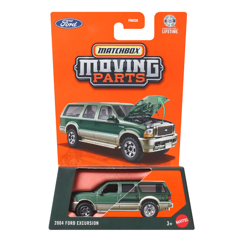 Mattel Matchbox - Moving Parts, 2004 Ford Excursion JHV60 (FWD28)