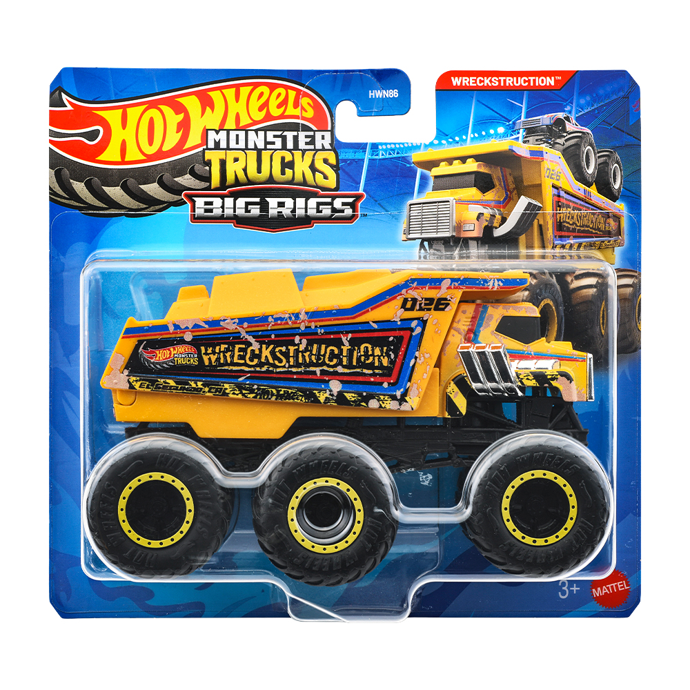 Mattel Hot Wheels - Monster Trucks Big Rigs, Wreckstruction JHY77 (HWN86)