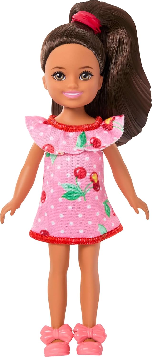 Mattel Barbie - Barbie Chelsea Celsi And Friends , Lula with Brunette Hair JJB35 (DWJ33)