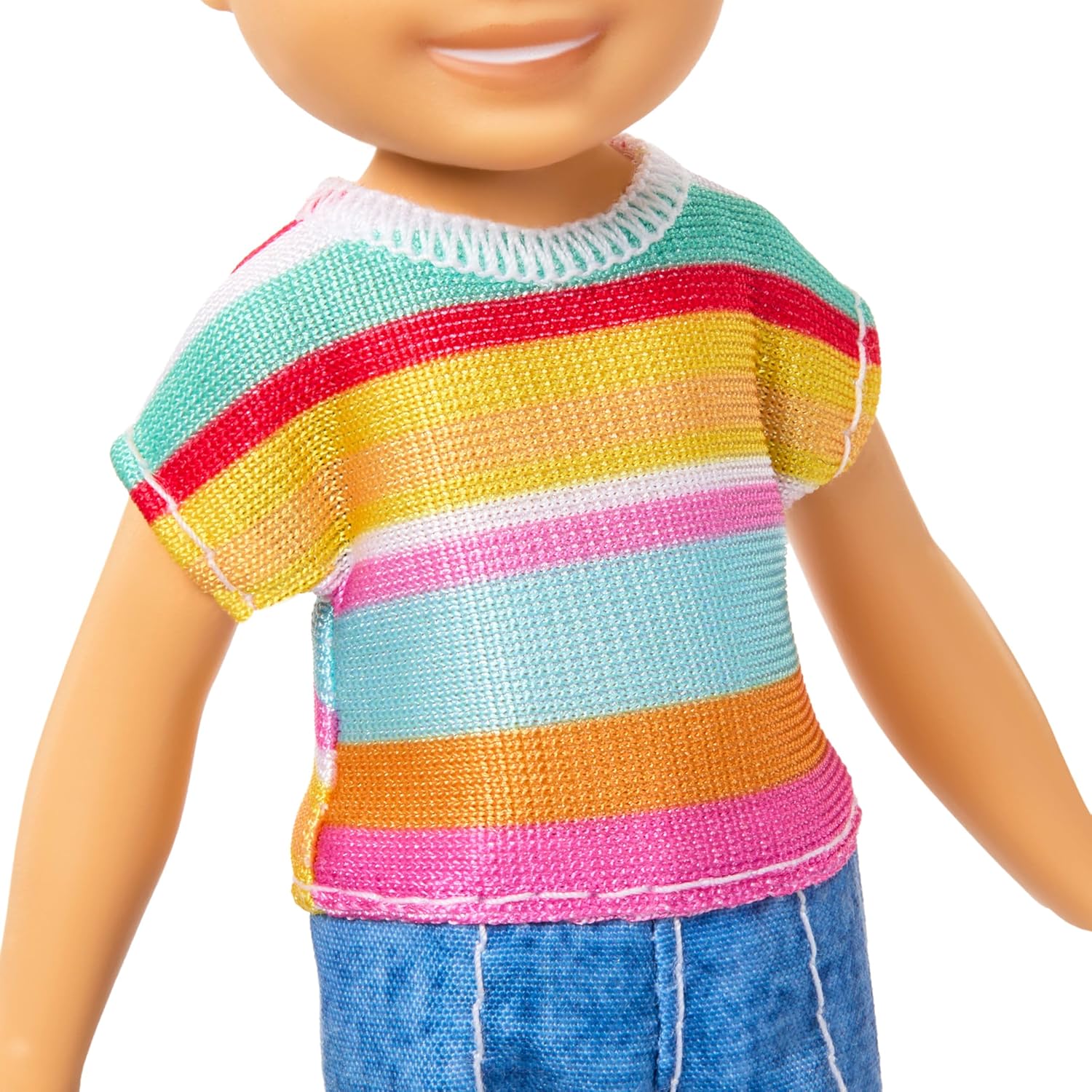 Mattel Barbie - Barbie Chelsea Celsi And Friends , Boy with Brunette Hair JJB36 (DWJ33)