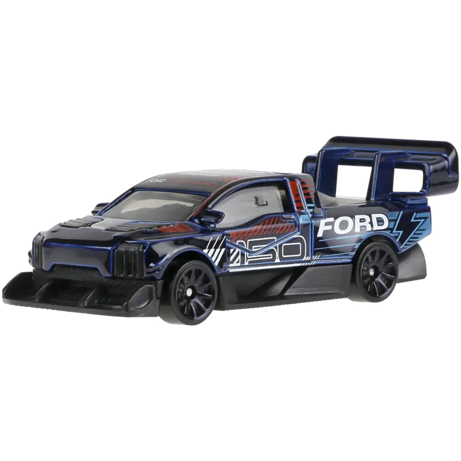 Mattel Hot Wheels - Truckin Along', Ford F-150 Lightning Supertruck (5/5) JJH52 (5785)