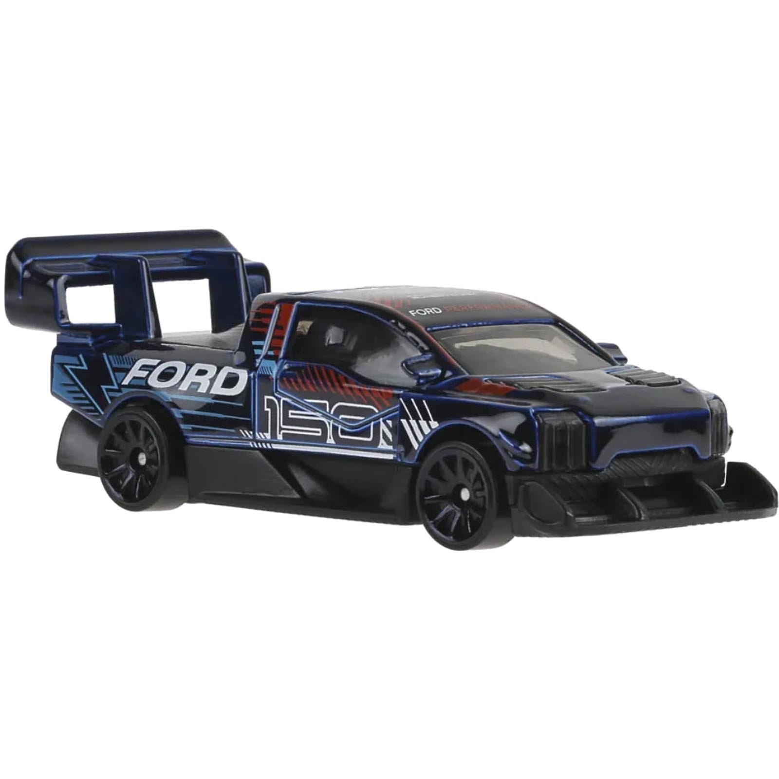 Mattel Hot Wheels - Truckin Along', Ford F-150 Lightning Supertruck (5/5) JJH52 (5785)
