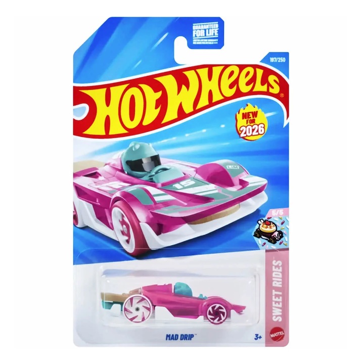 Mattel Hot Wheels - Sweet Rides, Mad Drip (5/5) JJH57 (5785)