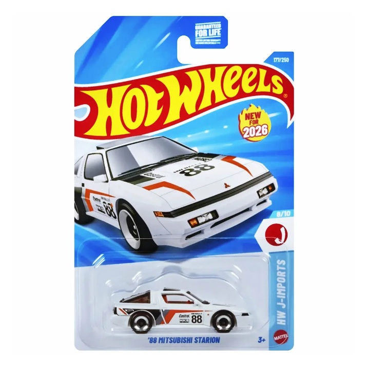 Mattel Hot Wheels - HW J-Imports, ΄88 Mitsubishi Starion (8/10) JJH58 (5785)