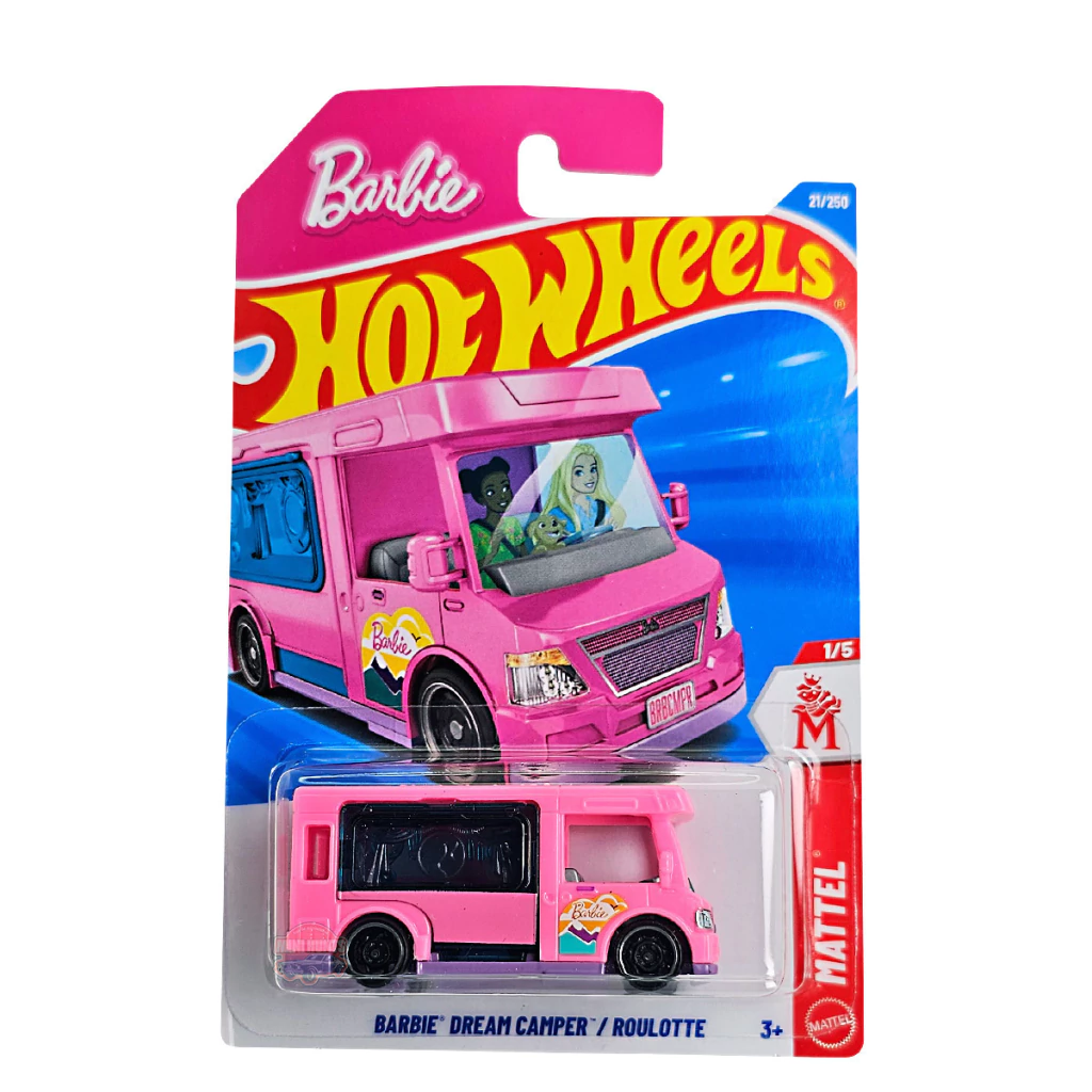 Mattel Hot Wheels - Mattel, Barbie Dream Camper (1/5) JJH96 (5785)