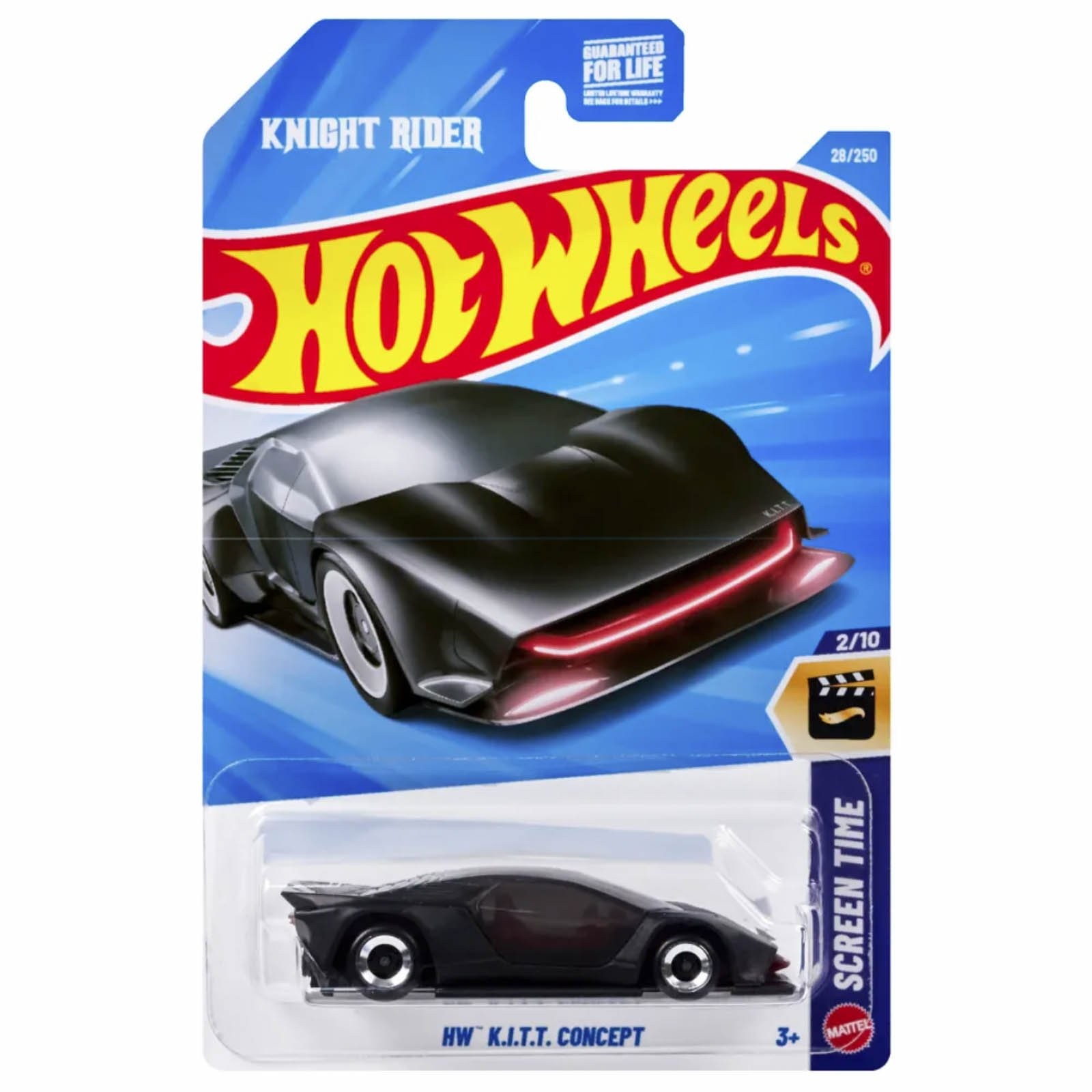 Mattel Hot Wheels - Screen Time, HW K.I.T.T. Concept (2/10) JJH98 (5785)