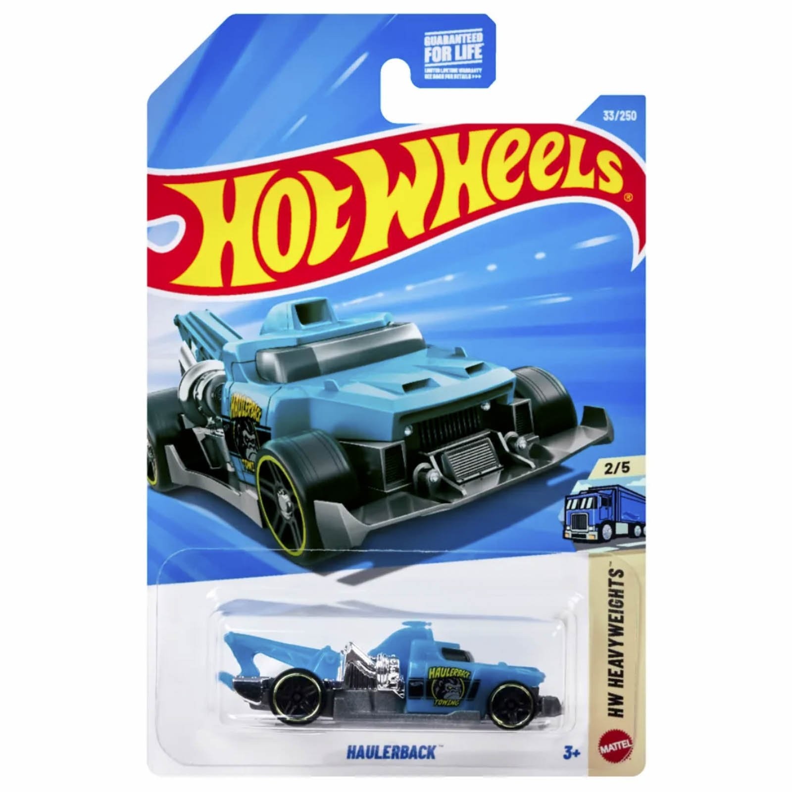 Mattel Hot Wheels - HW Heavyweights, Haulerback (2/5) JJJ04 (5785)