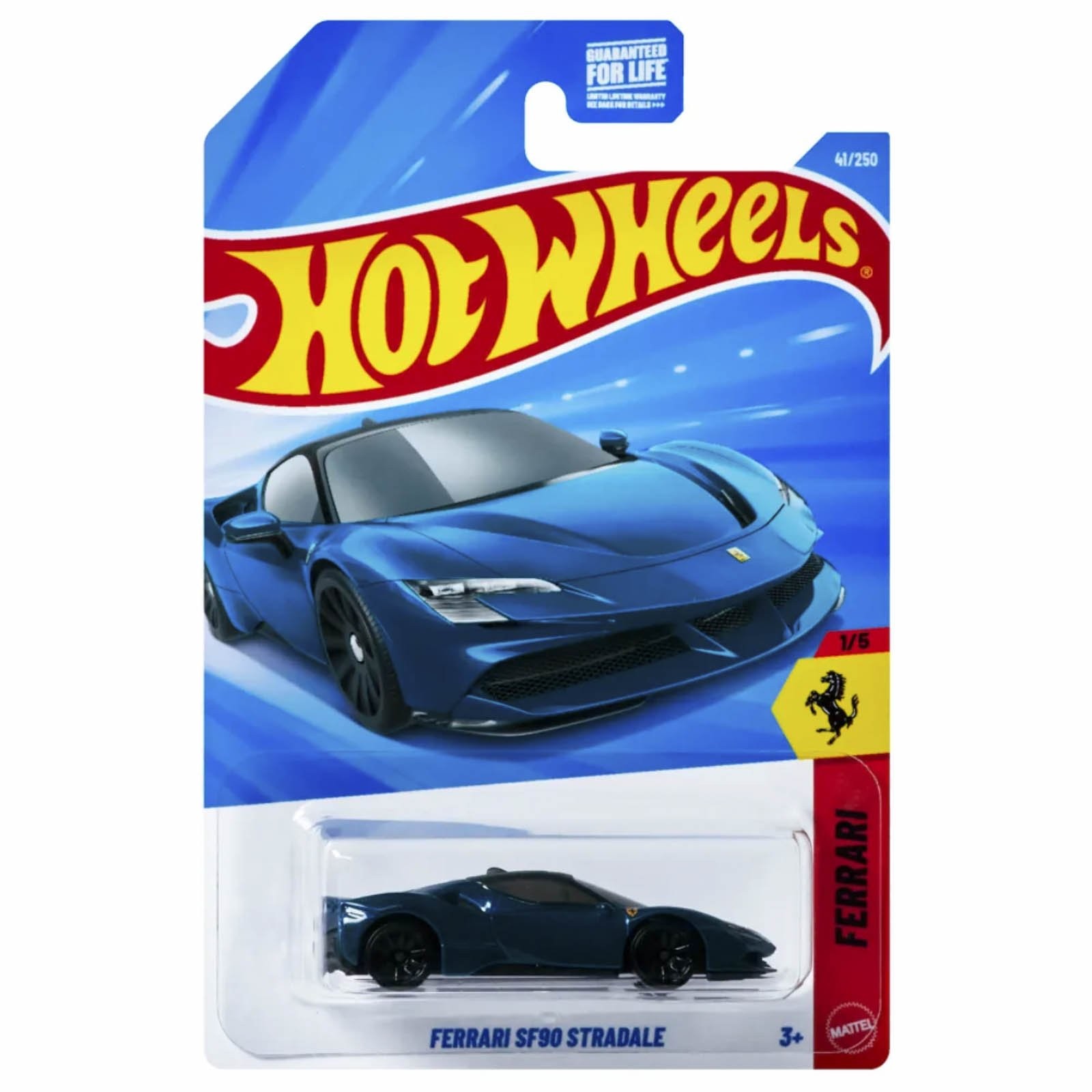 Mattel Hot Wheels - Ferrari, Ferrari SF90 Stradale (1/5) JJJ12 (5785)