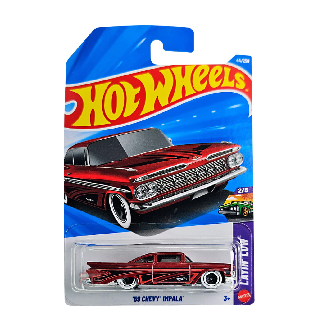 Mattel Hot Wheels - Layin' Low, '59 Chevy Impala (2/5) JJJ15 (5785)