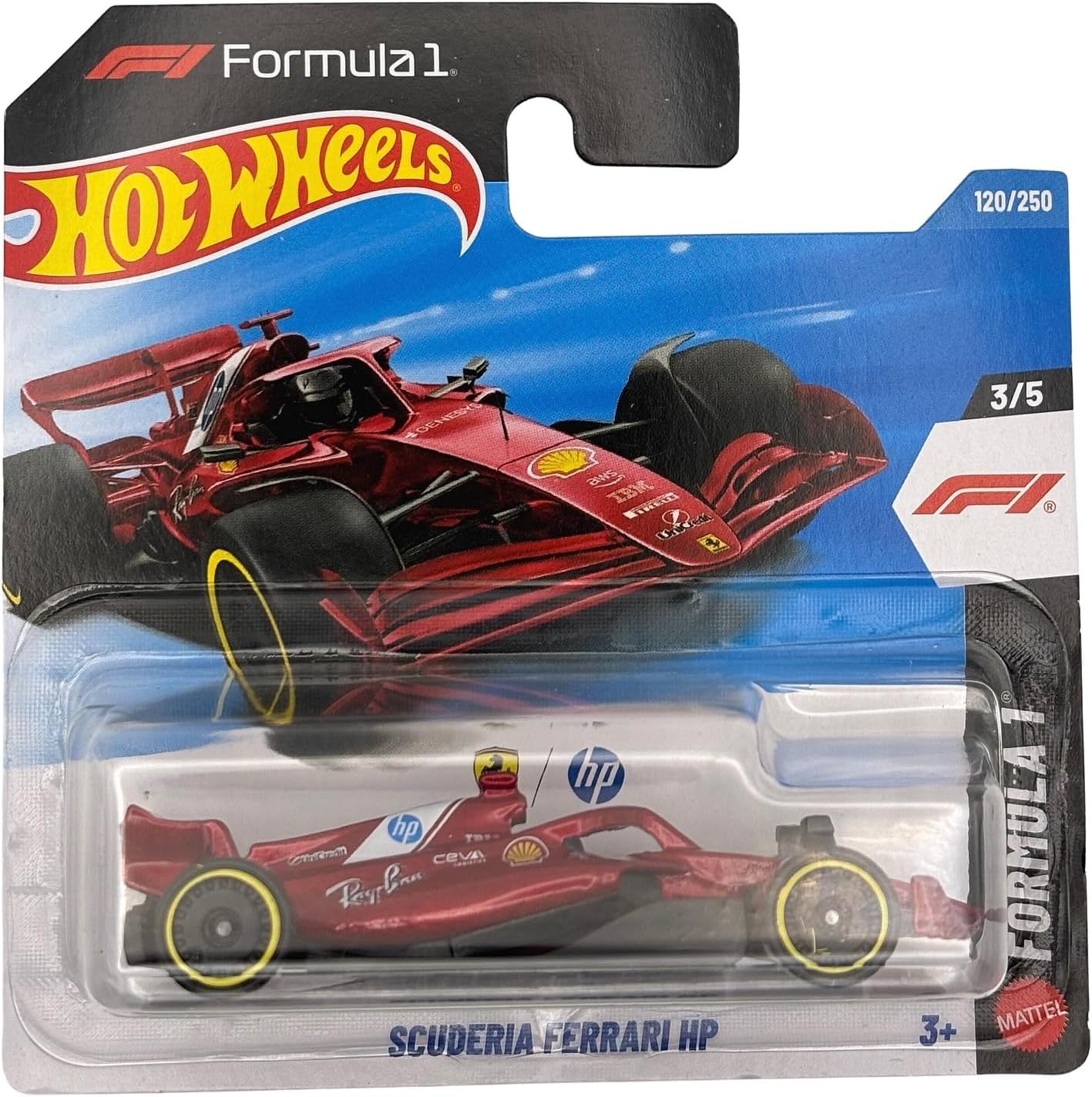 Mattel Hot Wheels - Formula 1, Scuderia Ferrari HP (3/5) JJJ78 (5785)